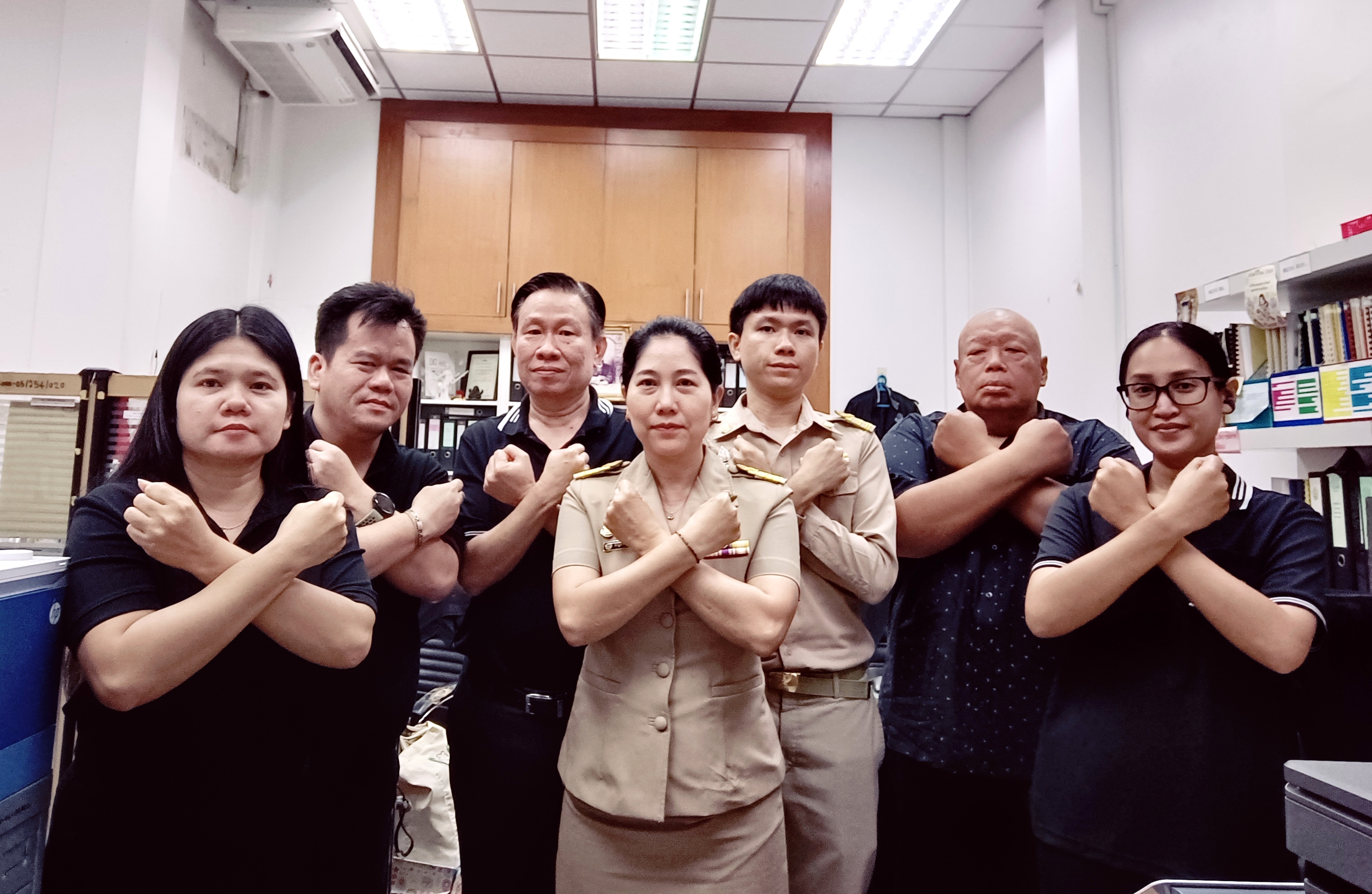 title - การประกาศเจตนารมณ์การเป็นองค์กรคุณธรรม ของกลุ่มพัฒนาระบบบริหาร สำนักงานการปฏิรูปที่ดินเพื่อเกษตรกรรม ประจำปีงบประมาณ พ.ศ. 2569